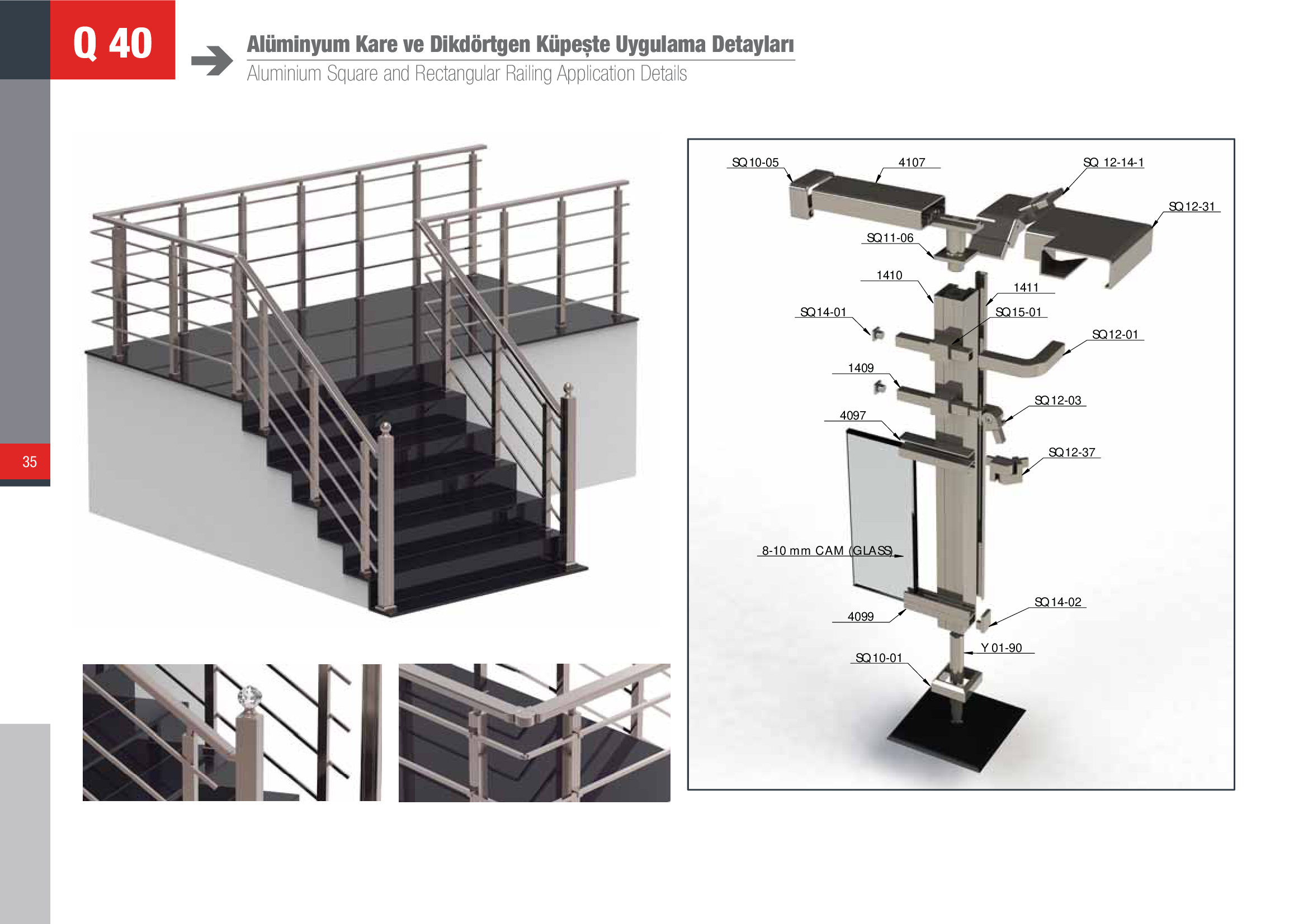 Küpeşte Kare Sistemleri 31